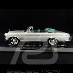 Mercedes-Benz 280 SE Cabriolet 1969 Gris Métallisé 1/18 Norev 183761