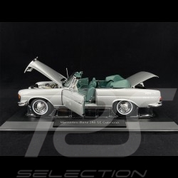 Mercedes-Benz 280 SE Cabriolet 1969 Metallic Slibergrau 1/18 Norev 183761