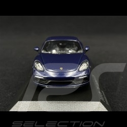 Porsche 718 Cayman GTS 2020 Enzianblau metallic 1/43 Minichamps 410069002