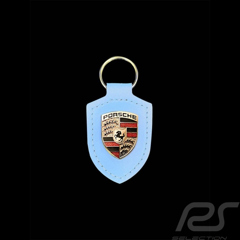 Porte-clés Porsche écusson Frozen Blue WAP0500310NWSA