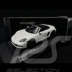 Porsche 718 Cayman GTS 2020 Blanc Grand Prix 1/43 Minichamps 410069101