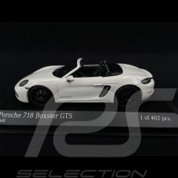 Porsche 718 Boxster GTS 2020 Grand Prix White 1/43 Minichamps 410069101