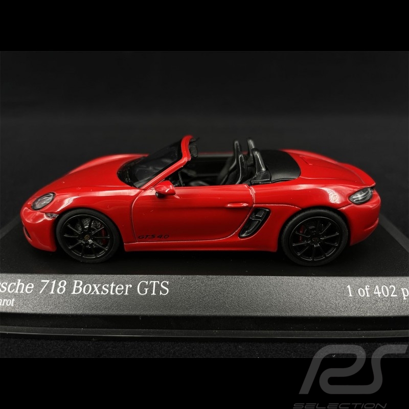 Porsche 718 Boxster GTS 2020 Rouge Indien 1/43 Minichamps 410069102 Porsche 718 Boxster GTS 2020 Rouge Indien 1/43 Minichamps 410069102