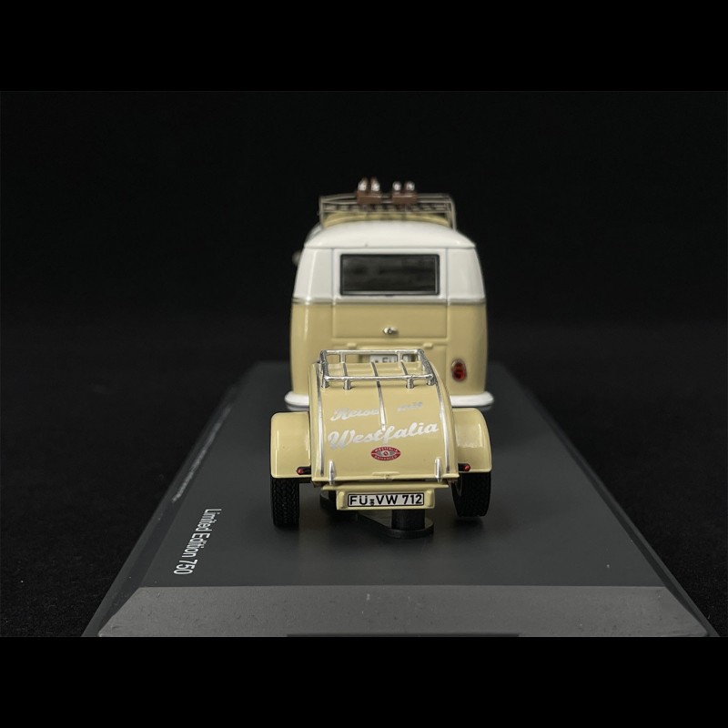 SOLIDO: Solide SL1810901 Volkswagen T1 Van Kool Combi Avec Remorque 1950 Green 1 18 Modele