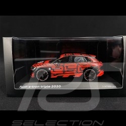 Audi e-tron triple FC Bayern München 2020 Noir / Rouge 1/43 Spark 5012120231