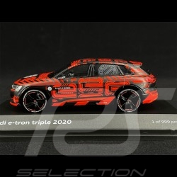 Audi e-tron triple FC Bayern München 2020 Noir / Rouge 1/43 Spark 5012120231