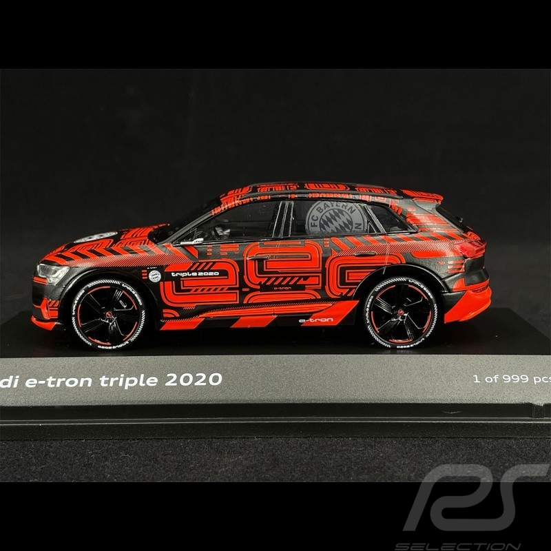 Audi e-tron triple FC Bayern München 2020 Black / Red 1/43 Spark 5012120231