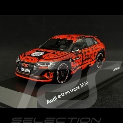 Audi e-tron triple FC Bayern München 2020 Noir / Rouge 1/43 Spark 5012120231