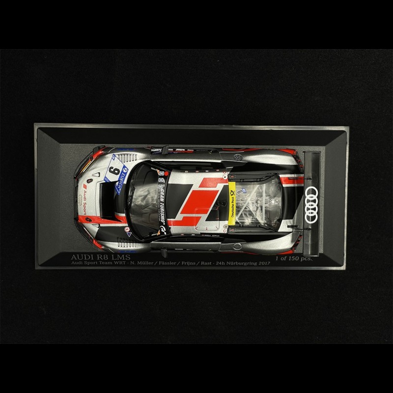 Audi R8 LMS ミニカー 24h Nürburgring 2017 ミニチャンプス 1/43 アウディ R8 LMS 2017 ニュル24H #10 F.スティッ