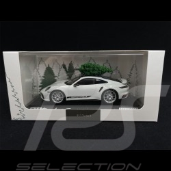 Porsche 911 Turbo S Type 992 2021 Grandprix Weiß mit Weihnachtsbaum 1/43 Minichamps WAP0208110NTBS
