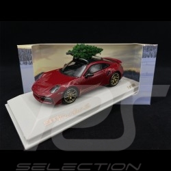 Porsche 911 Turbo S Type 992 2021 Carmine red with Christmas tree 1/43 Minichamps WAP0208100NTBS
