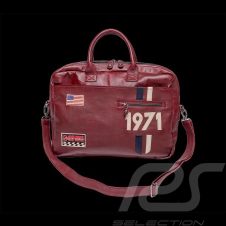 Bolso Messenger de cuero...