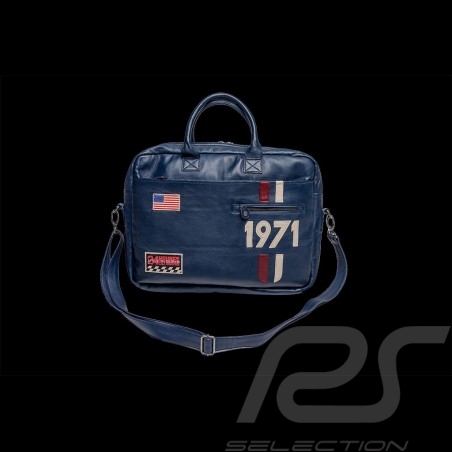 Bolso Messenger de cuero...