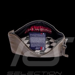 Bag Steve McQueen Khaki Leather 24H du Mans - Jim 3076