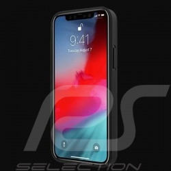 BMW hardcase iPhone 12 Pro (6.1") Leather Black BMHCP12MTRTBK