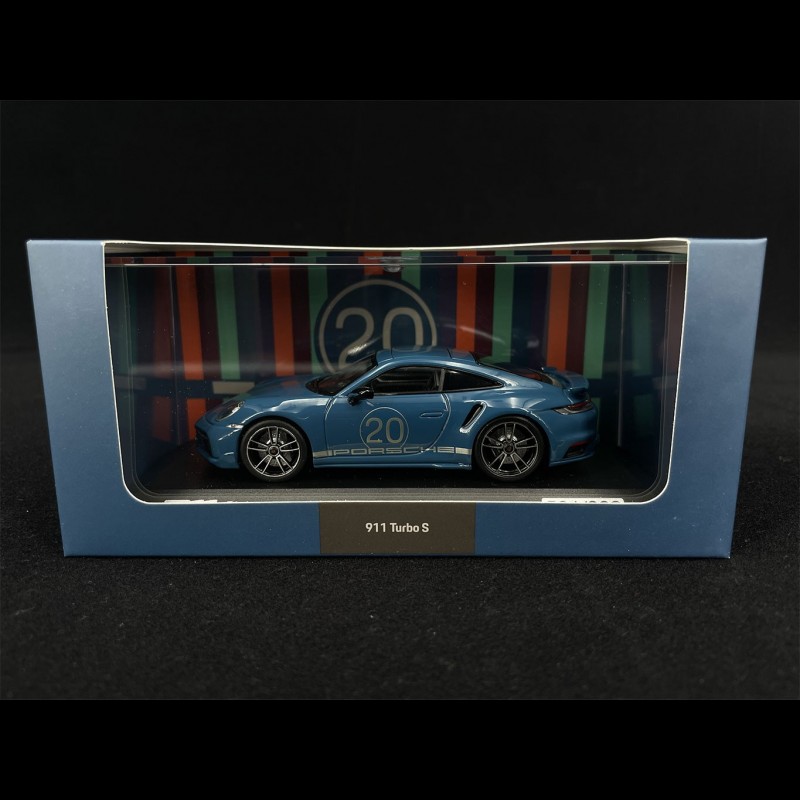 Minichamps 1/43 Porsche 911 (992) Turbo S – 20e Anniversaire Chine Gulf Orange