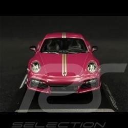 Exemplaire n° 1 / 992 Porsche 911 Turbo S Type 992 2021 20ème Anniversaire Chine Rouge Rubis 1/43 Minichamps WAP0209080N004