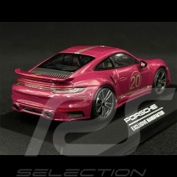 Copy n° 1 / 992 Porsche 911 Turbo S Type 992 2021 20th Anniversary China Rubystone Red 1/43 Minichamps WAP0209080N004