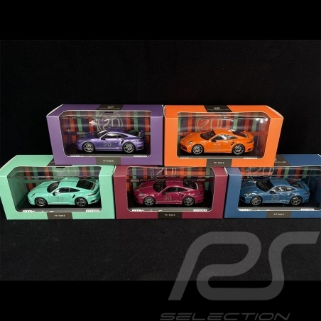 Set de 5 Porsche 911 Turbo...