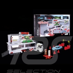 Porsche Experience Truck MAN TGX with 4 Majorette miniatures 212053304SMO