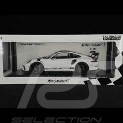 Porsche 911 Type 991 GT3 RS 2019 Blanc Weissach Package 1/18 Minichamps 153068225