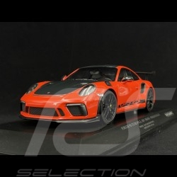 Porsche 911 Type 991.2 GT3 RS 2019 Lava Orange Weissach Package 1/18 Minichamps 153068226