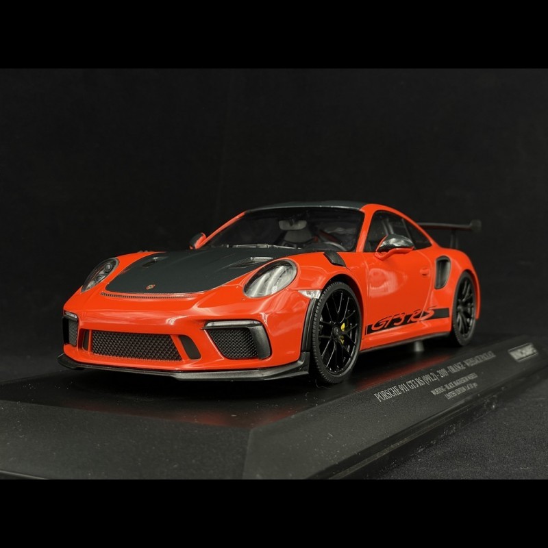 911 GT3 RS con pacchetto Weissach, 1:43, arancione lava - 911 - Modellini  auto - Porsche Driver's Selection