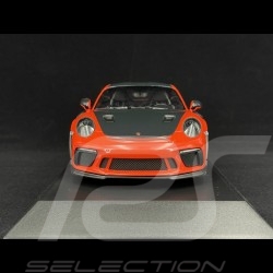 Porsche 911 Type 991.2 GT3 RS 2019 Lava Orange Weissach Package 1/18 Minichamps 153068226