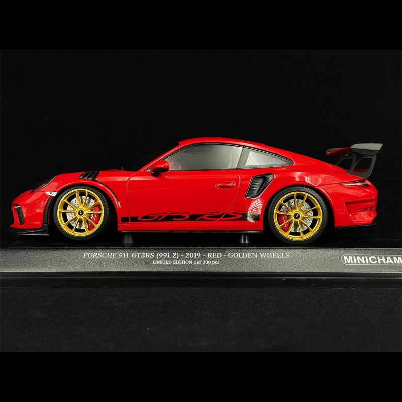 Porsche 991 Type 991.2 GT3 RS 2019 Rouge indien 1/18 Minichamps