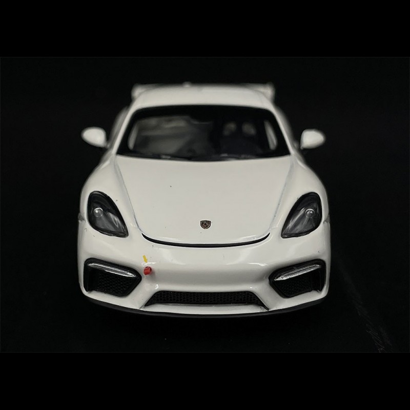 Porsche 718 Cayman GT4 Clubsport 2020 Carrara White1/43 Minichamps
