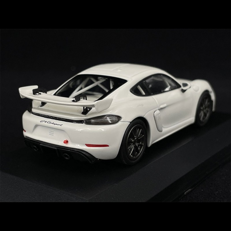 Porsche 718 Cayman GT4 Clubsport 2020 Carrara White1/43 Minichamps