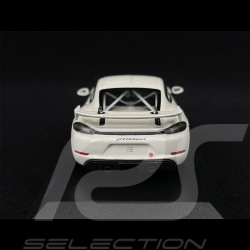 Porsche 718 Cayman GT4 Clubsport 2020 Carrara White1/43 Minichamps 410196100