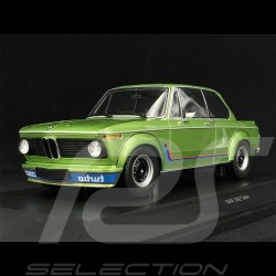 BMW Turbo 2002 Année de Construction 1972 Green Metallic 1/18 Minichamps 155026206