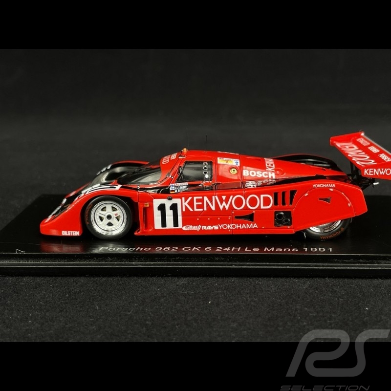 Porsche 962 CK 6 N° 11 24H Le Mans 1991 1/43 Spark S9885