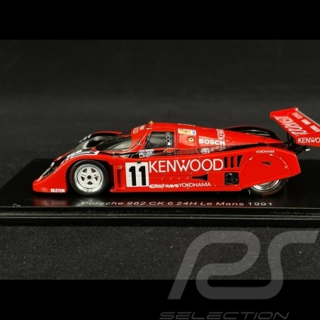 Porsche 962 CK 6 N° 11 24H Le Mans 1991 1/43 Spark S9885