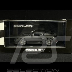 Porsche 718 Cayman GT4 Clubsport 2020 Matt Black 1/43 Minichamps 410196101