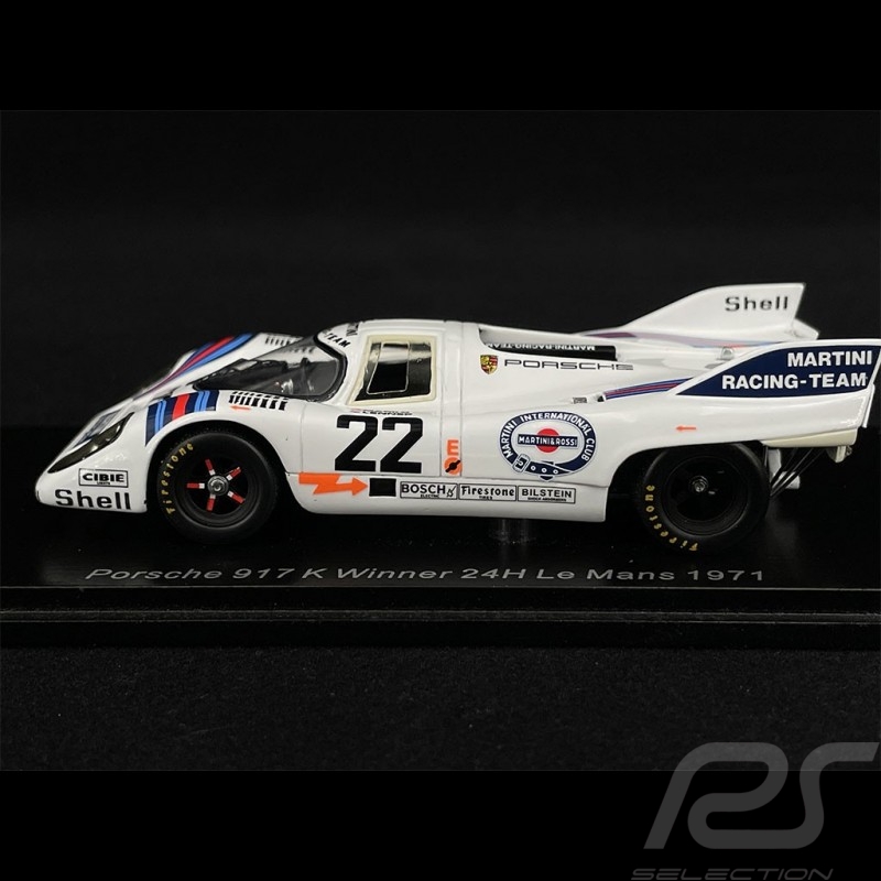 1:43 CMR PORSCHE 917 K Winner 24h Le Mans Lennep/Marko 1971 Martini 
