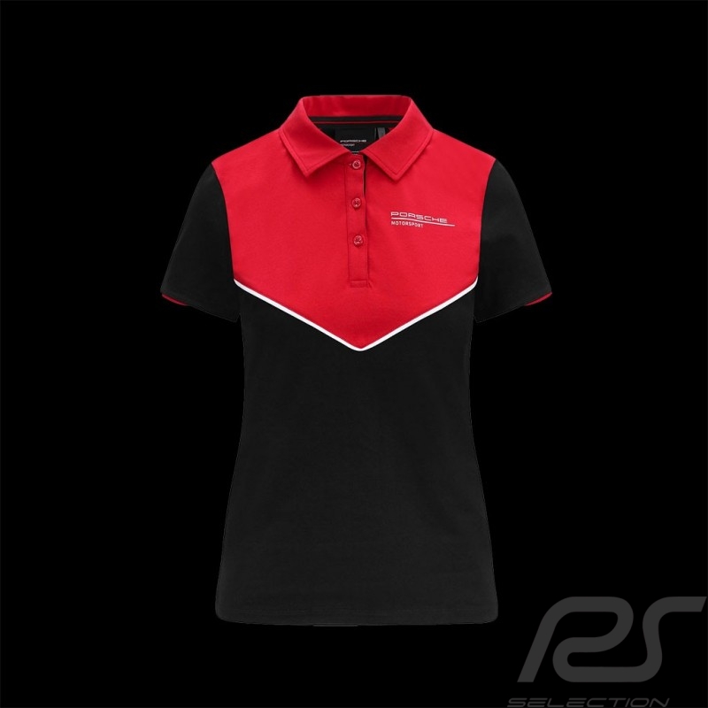 Porsche Polo Motorsport 4 black and red / Red Porsche 701210879001 - women