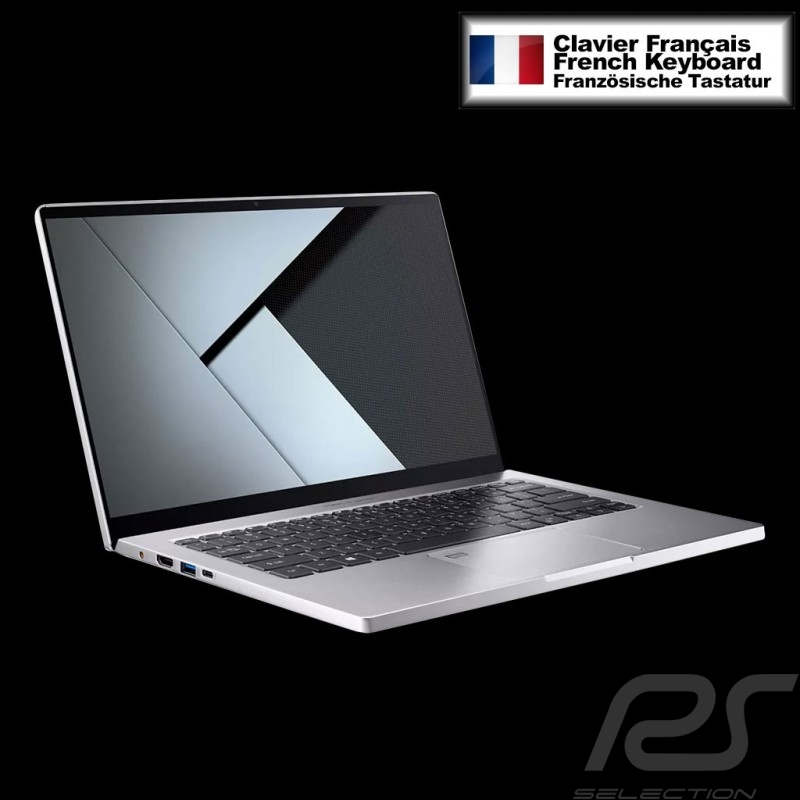 Ordinateur portable Porsche Design RS i7 Ultrafin Argent / Carbone Version avec clavier Français