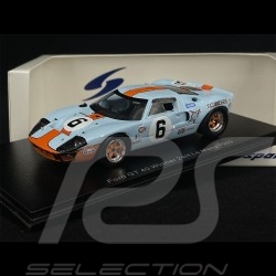 Ford GT 40 N°6 Vainqueur 24H Le Mans 1969 1/43 Spark 43LM69