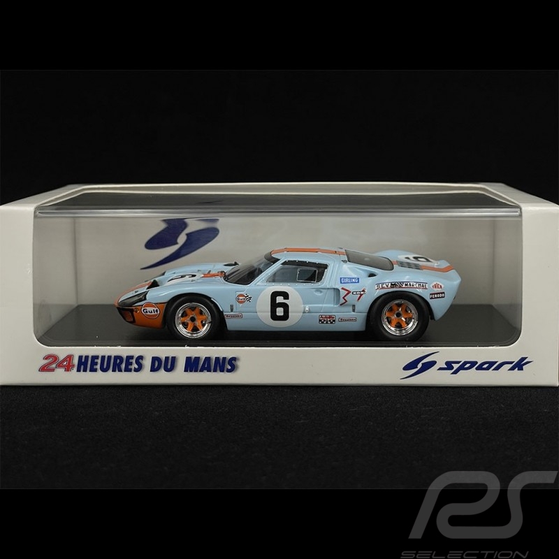 Spark 43LM69 Ford GT40 #6 Ganador Le Mans 1969-Pela/Oliver 1/43 Escala 