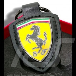 Keyring Scuderia Ferrari Leather Black 130181047-000