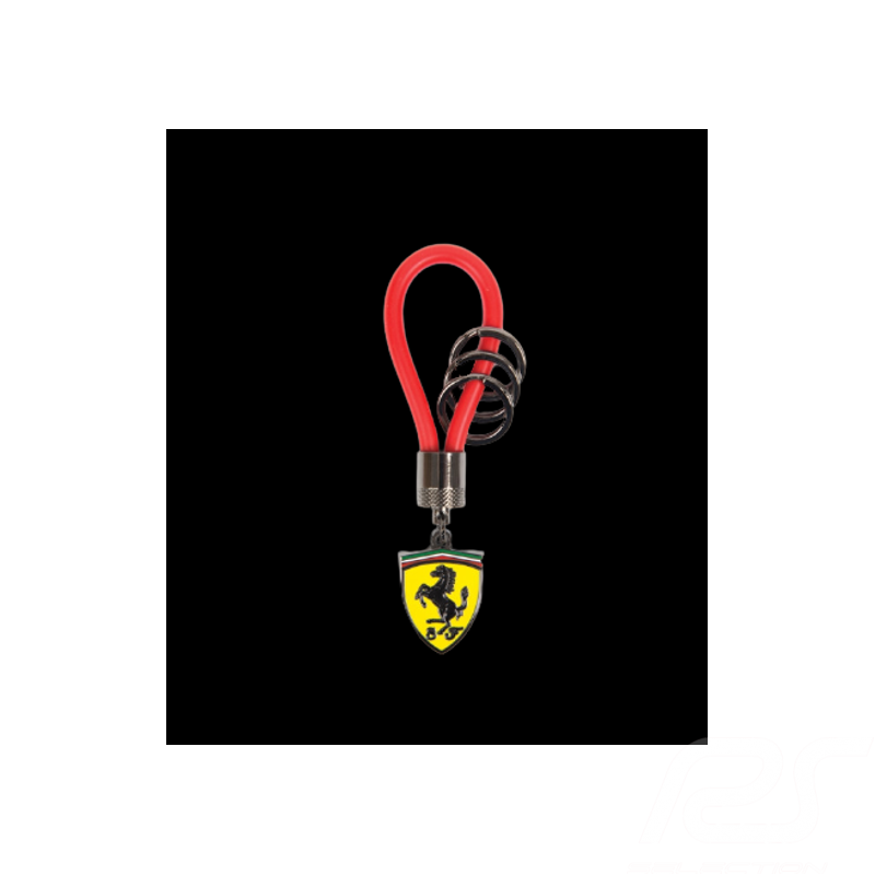 Porte clés Ferrari Bracelet Caoutchouc Rouge 130181046-600
