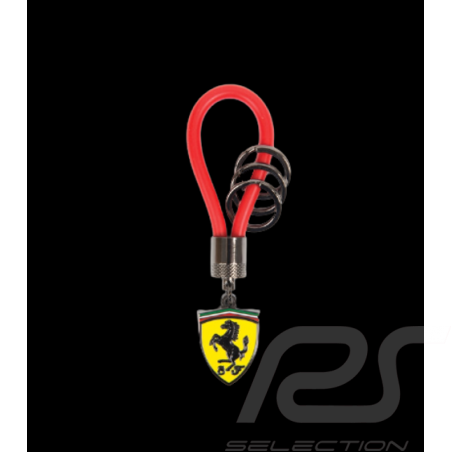 Porte clés Scuderia Ferrari Bracelet Caoutchouc Rouge 130181046-600