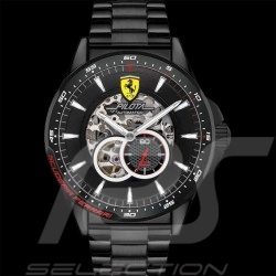 Ferrari Pilota Automatico Uhr Schwarz / Weiß FE0830602