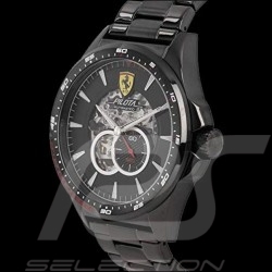 Ferrari Pilota Automatico Uhr Schwarz / Weiß FE0830602