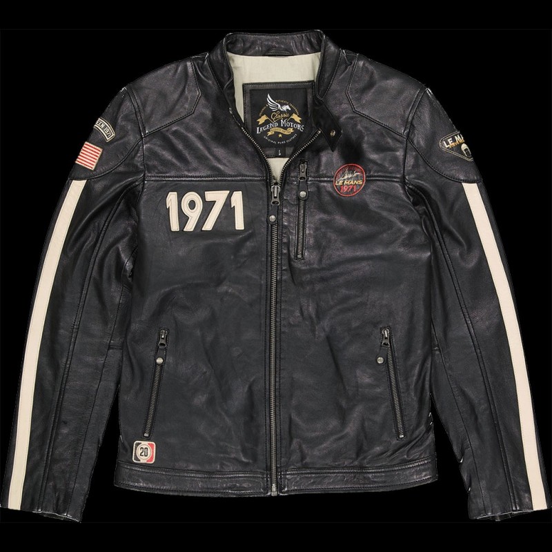 Schott Formula One Pro Racing Motorcycle Leather Jacket Vintage