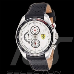 Ferrari Chrono Uhr Speedracer Weiß / Schwarz FE0830651