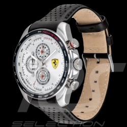 Ferrari Chrono Uhr Speedracer Weiß / Schwarz FE0830651