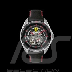 Ferrari Automatical Watch Speedracer Black Leather FE0830687